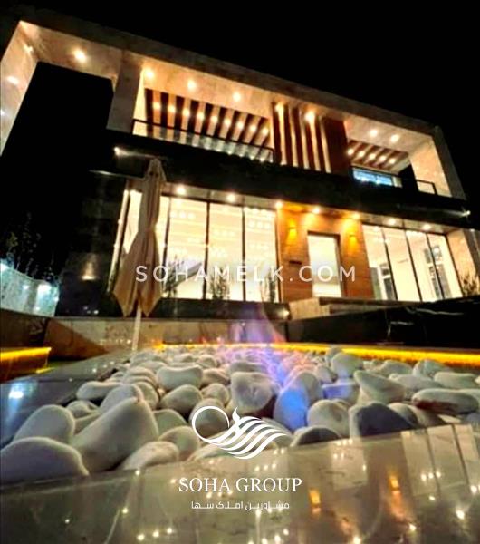 فروش باغ ویلای لوکس و مدرن در شهرک زعفرانیه جنوب کردان کرج 