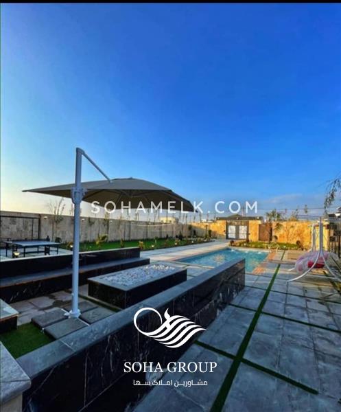 فروش باغ ویلای لوکس و مدرن در شهرک زعفرانیه جنوب کردان کرج 