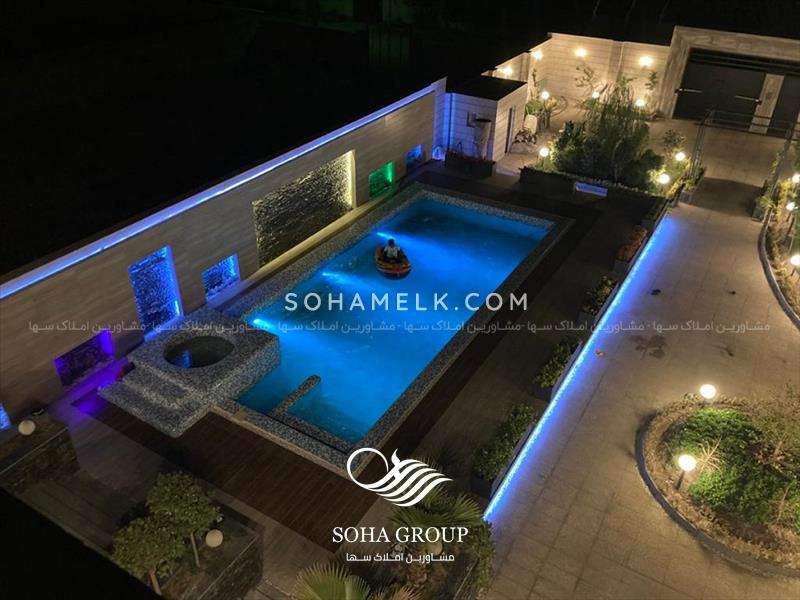 1000 متر باغ ویلا لوکس و دوبلکس در سهیله جنوب کردان کرج