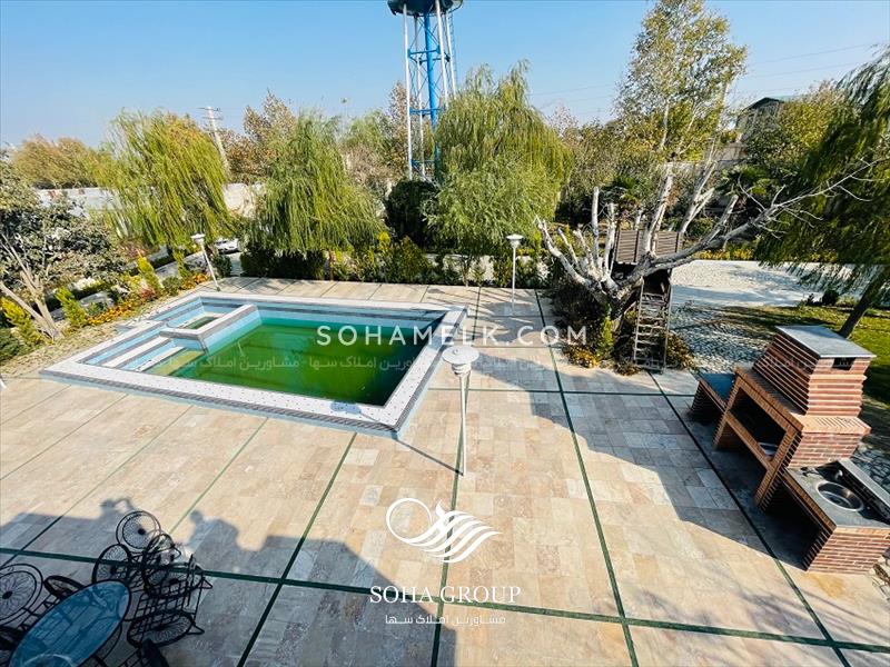 2700 متر باغ ویلا با محوطه بسیار دلنشین در فردوسیه شهریار 