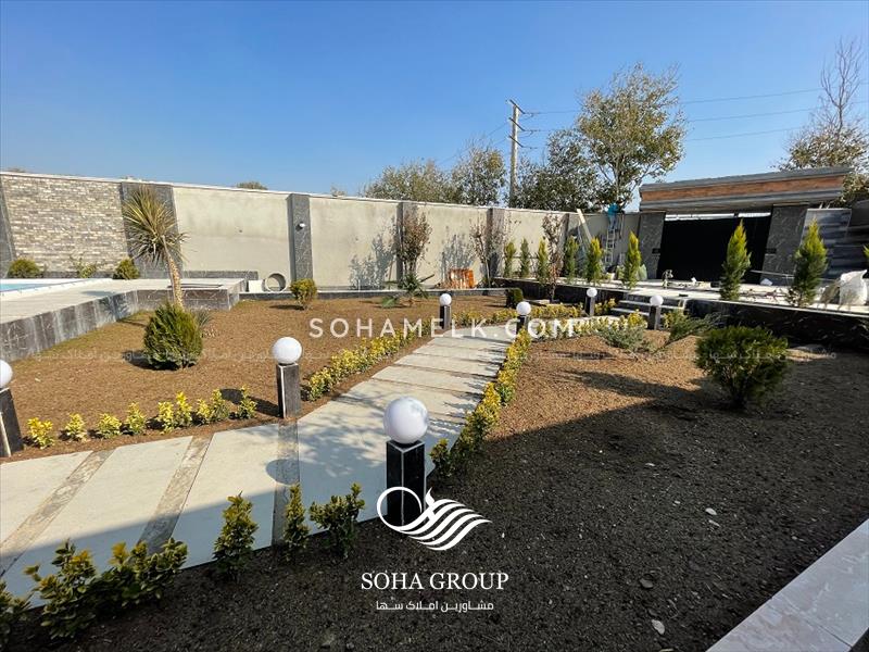 800 متر باغ ویلای مدرن در شهر فردوسیه شهریار 