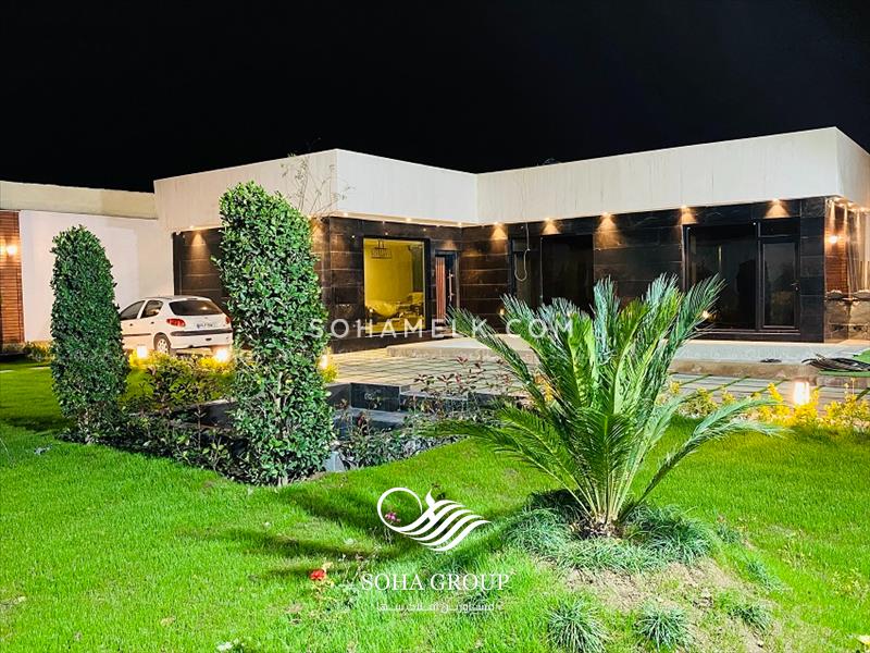 500 متر باغ ویلای مدرن و نوساز در دهکده ویلایی کردزار شهریار 