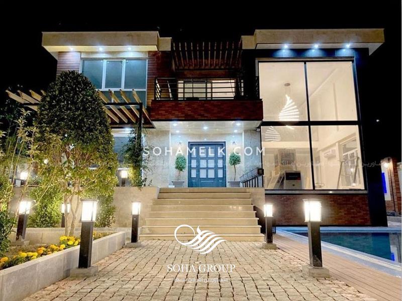 1000 متر باغ ویلای تریبلکس در شهرک زعفرانیه جنوب کردان کرج 