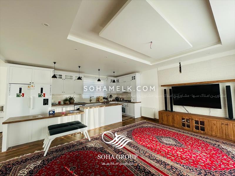 1400 متر باغ ویلای لوکس در دهکده ویلایی کردزار شهریار