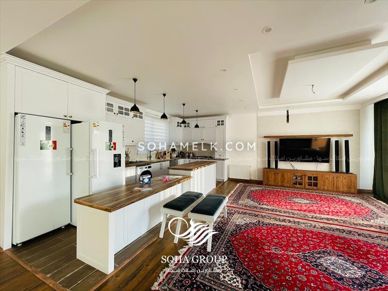 1400 متر باغ ویلای لوکس در دهکده ویلایی کردزار شهریار