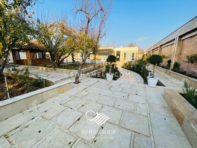 1400 متر باغ ویلای لوکس در دهکده ویلایی کردزار شهریار