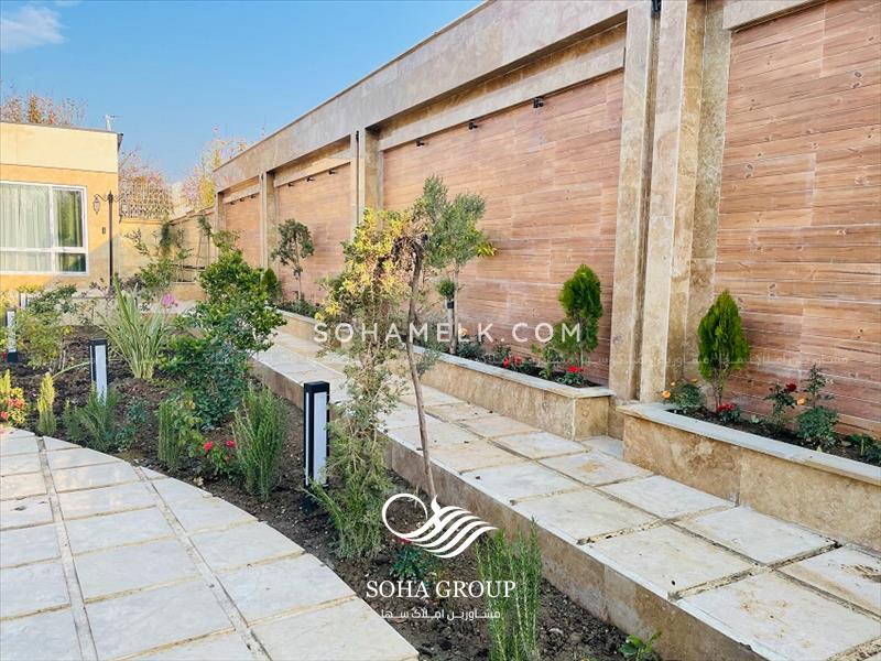 1400 متر باغ ویلای لوکس در دهکده ویلایی کردزار شهریار