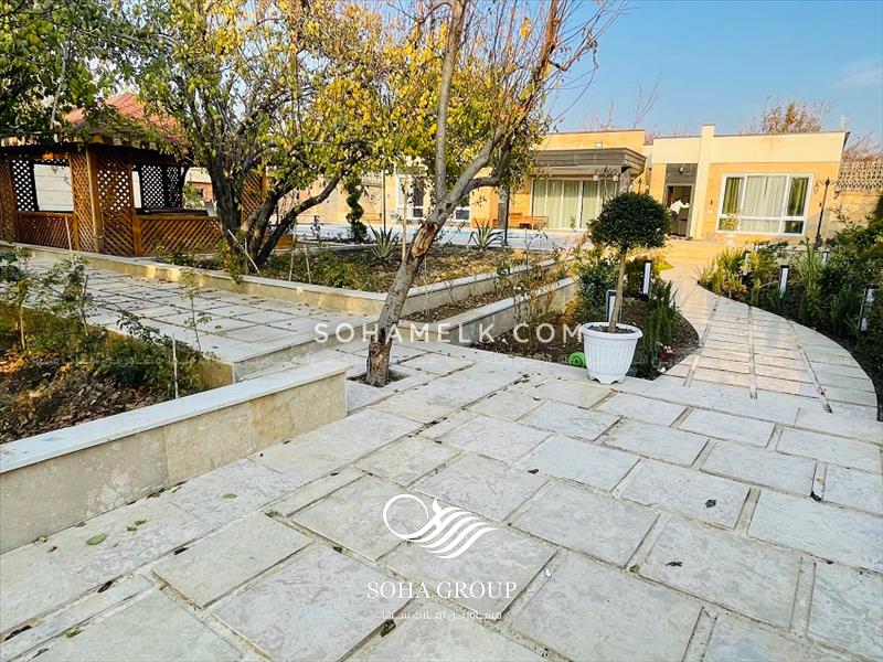 1400 متر باغ ویلای لوکس در دهکده ویلایی کردزار شهریار