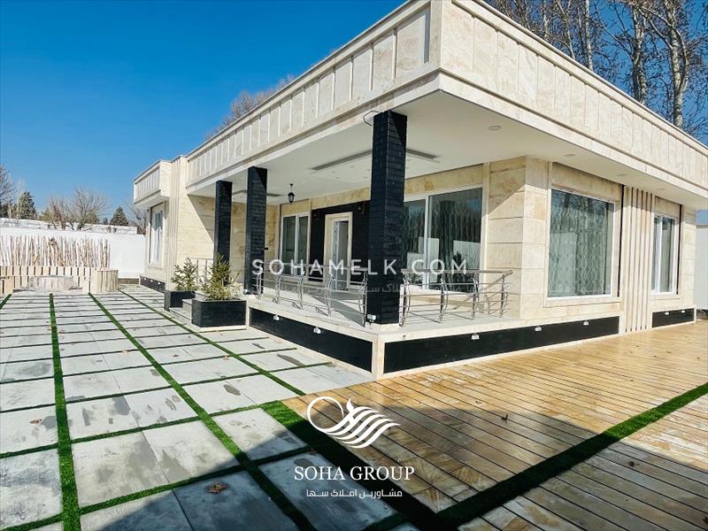 1100 متر باغ ویلا  لوکس و  نوساز در محمدشهر