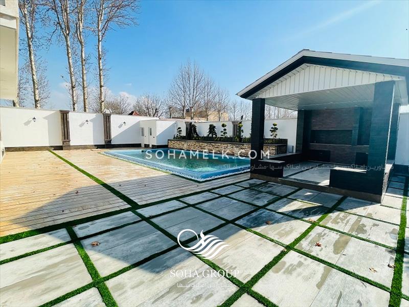 1100 متر باغ ویلا  لوکس و  نوساز در محمدشهر