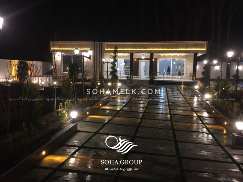 1100 متر باغ ویلا  لوکس و  نوساز در محمدشهر