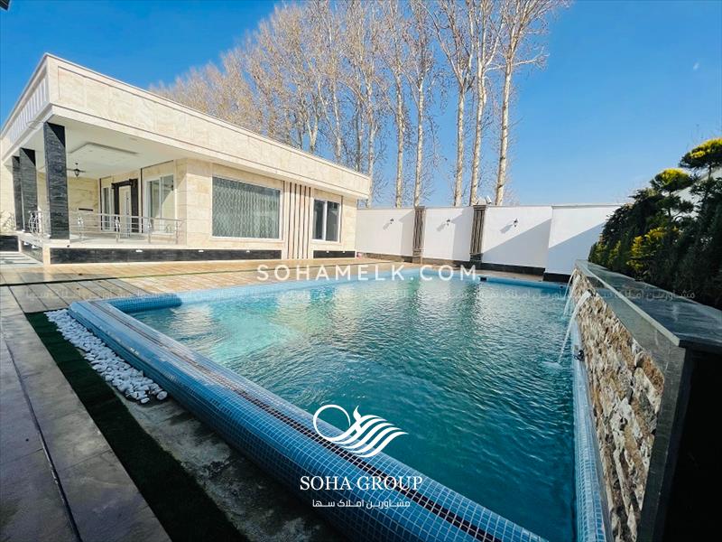 1100 متر باغ ویلا  لوکس و  نوساز در محمدشهر