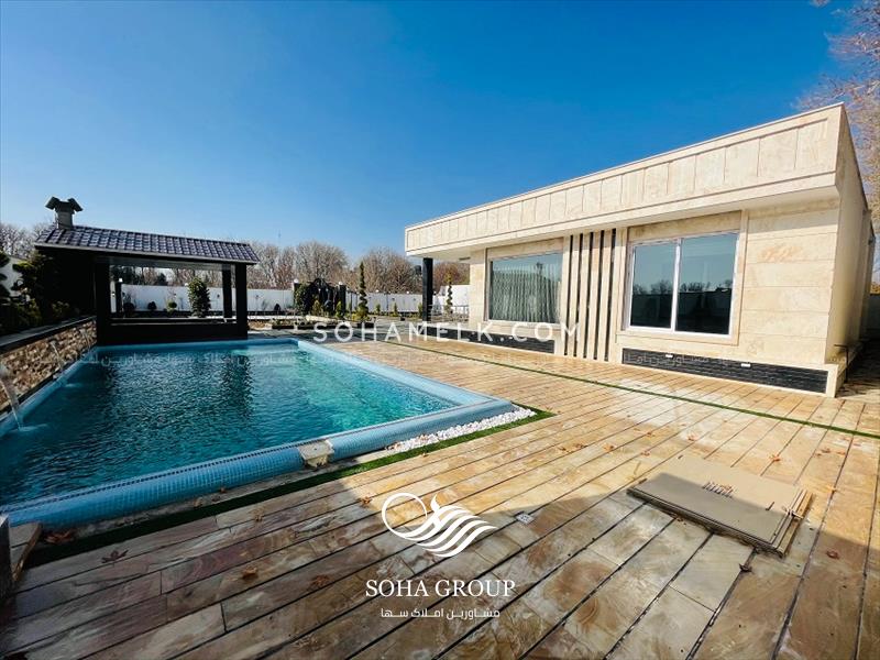 1100 متر باغ ویلا  لوکس و  نوساز در محمدشهر