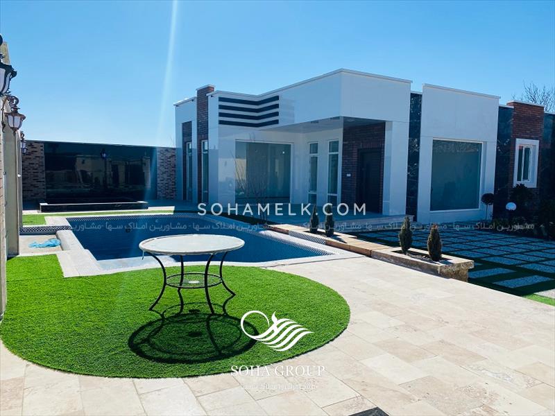 500 متر باغ ویلای نقلی و مدرن در مهرچین ملارد 