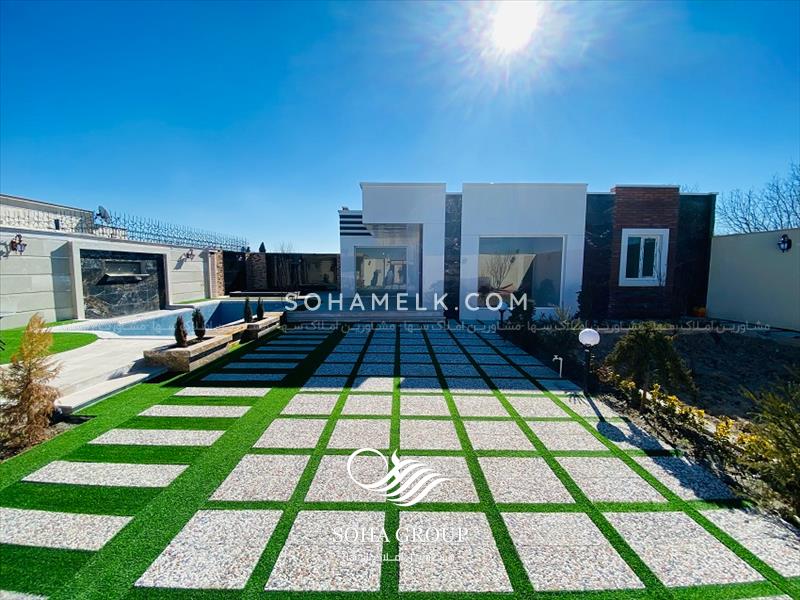 500 متر باغ ویلای نقلی و مدرن در مهرچین ملارد 