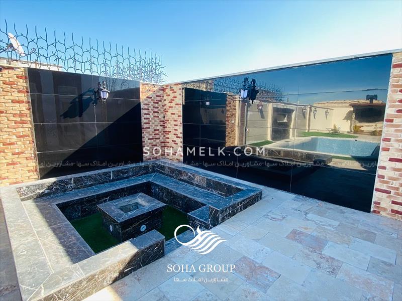 500 متر باغ ویلای نقلی و مدرن در مهرچین ملارد 