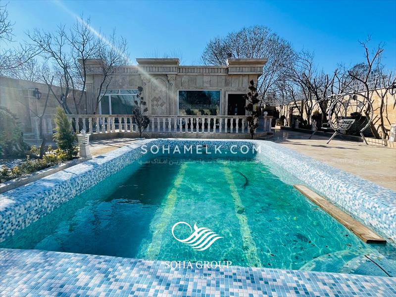 فروش باغ ویلای نقلی و فوق العاده لوکس در کردزار شهریار