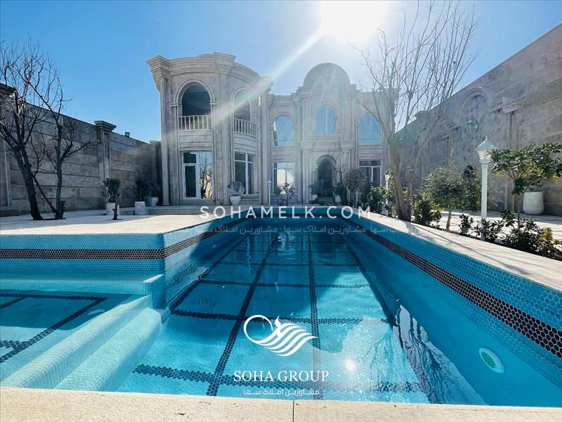 1000 متر باغ ویلای لوکس و لاکچری جهت اجاره سالیانه 