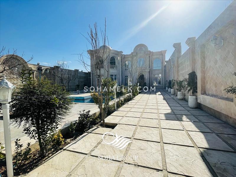 1000 متر باغ ویلای لوکس و لاکچری جهت اجاره سالیانه 