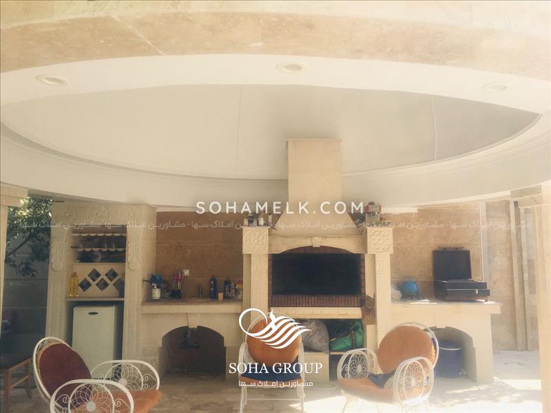 1000 متر باغ ویلای لوکس و لاکچری جهت اجاره سالیانه 