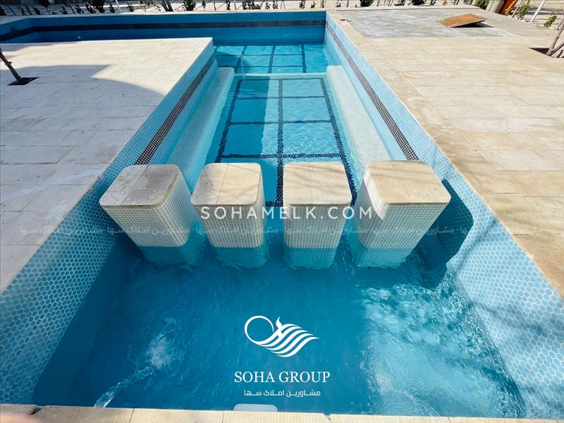 1000 متر باغ ویلای لوکس و لاکچری جهت اجاره سالیانه 