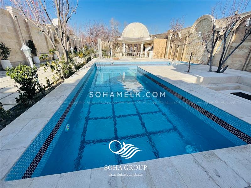 1000 متر باغ ویلای لوکس و لاکچری جهت اجاره سالیانه 