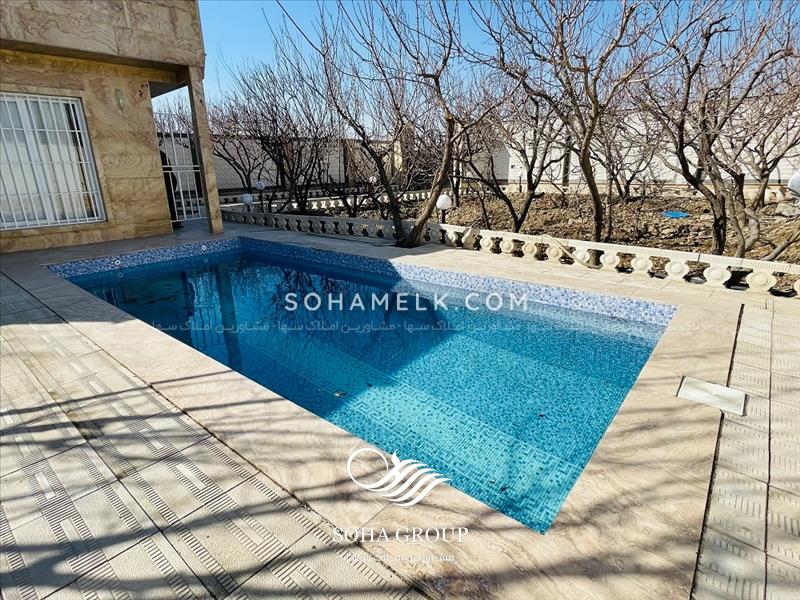 500 متر باغ ویلای شکیل و نوساز در منطقه ویلایی نشین خوشنام ملارد 