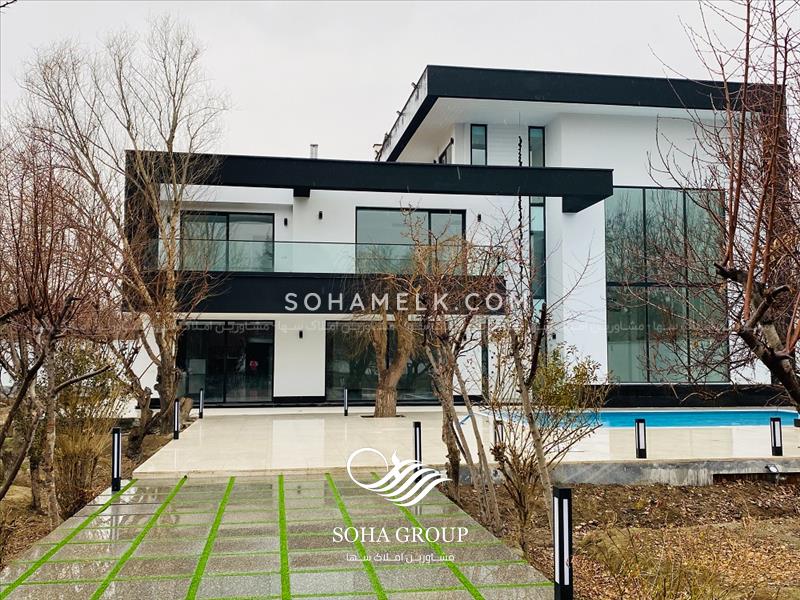 2400 باغ ویلای فوق العاده لوکس و مدرن در صفادشت در غرب استان تهران 