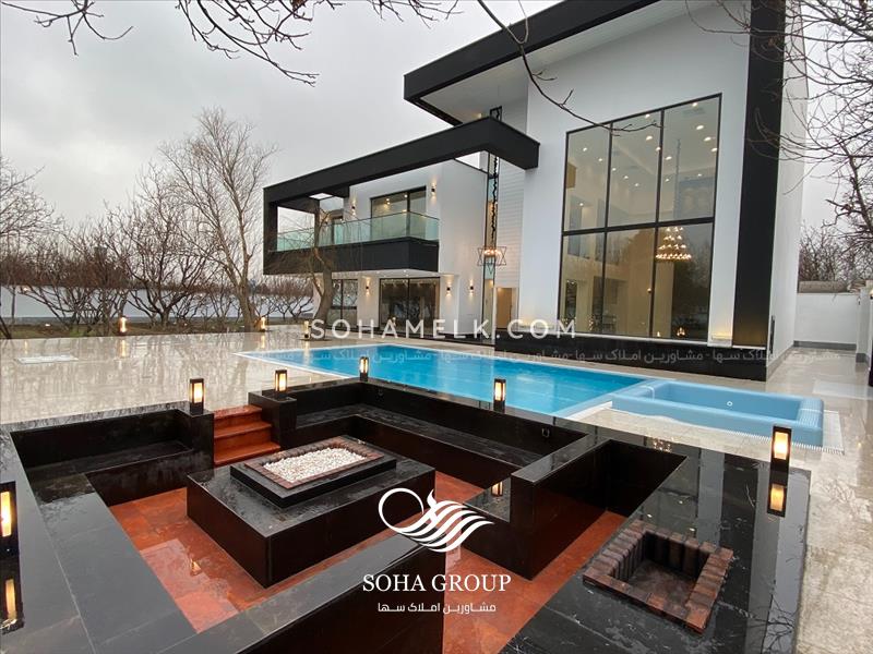 2400 باغ ویلای فوق العاده لوکس و مدرن در صفادشت در غرب استان تهران 