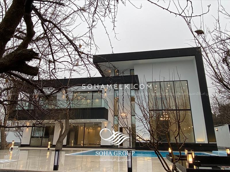 2400 باغ ویلای فوق العاده لوکس و مدرن در صفادشت در غرب استان تهران 