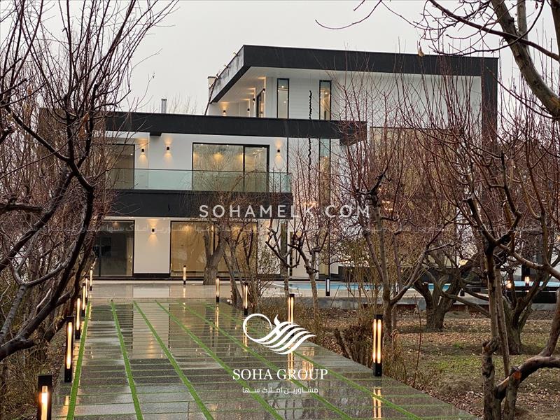 2400 باغ ویلای فوق العاده لوکس و مدرن در صفادشت در غرب استان تهران 