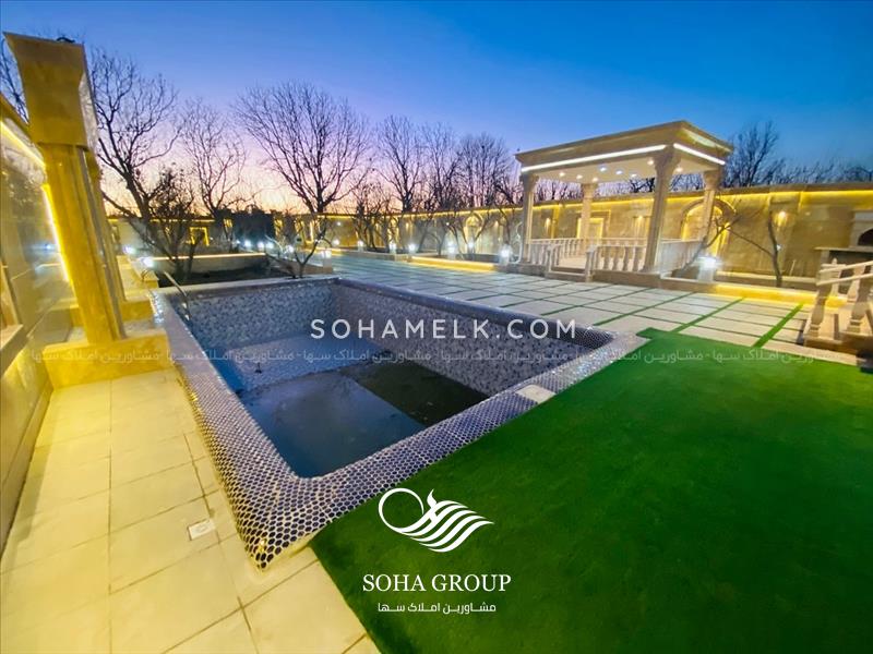 800 متر ویلا لوکس و شکیل در منطقه ویلایی نشین یبارک