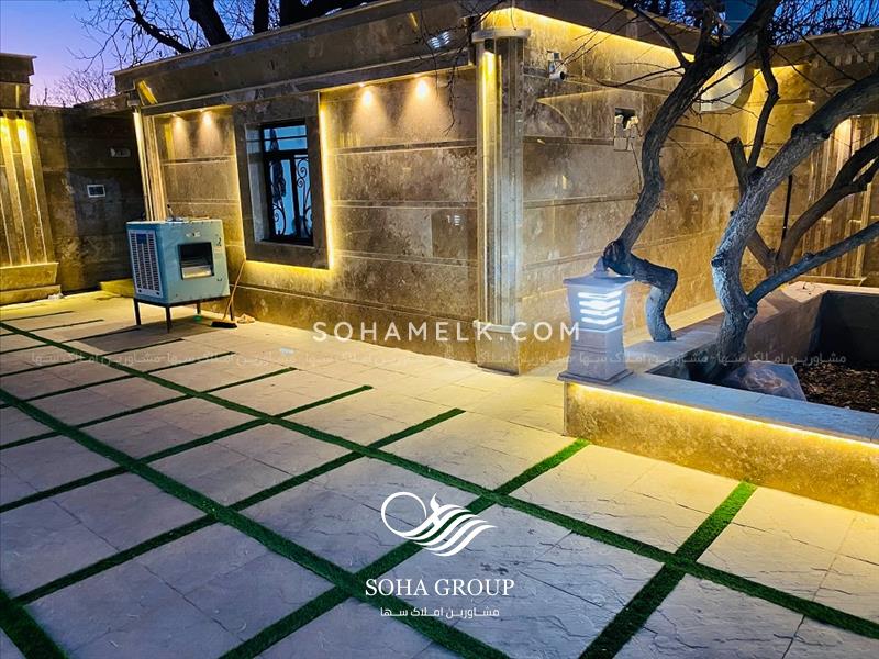 800 متر ویلا لوکس و شکیل در منطقه ویلایی نشین یبارک