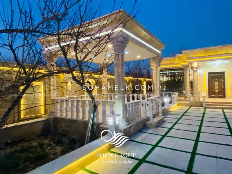 800 متر ویلا لوکس و شکیل در منطقه ویلایی نشین یبارک