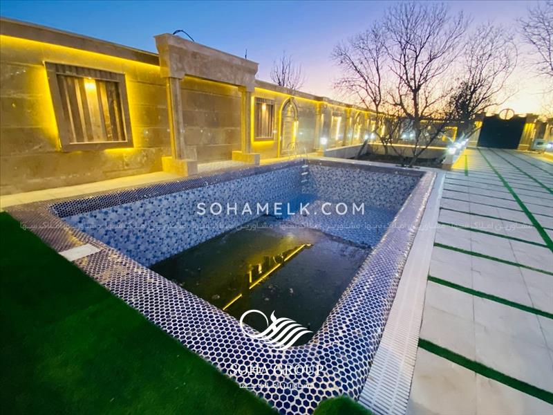 800 متر ویلا لوکس و شکیل در منطقه ویلایی نشین یبارک