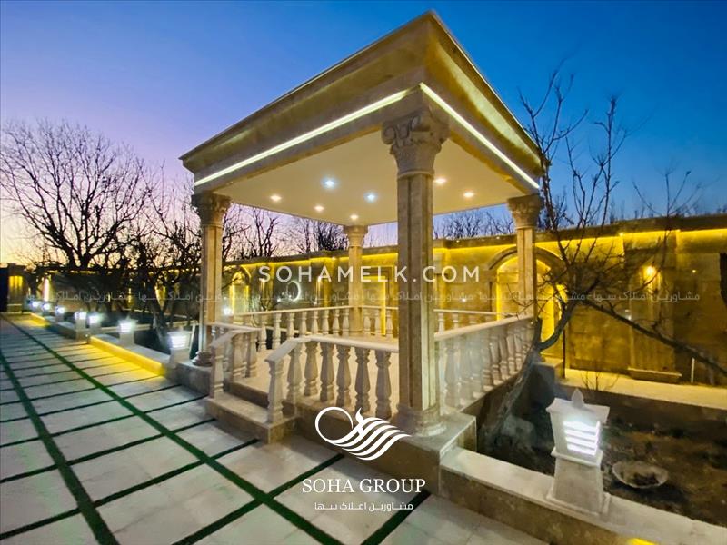 800 متر ویلا لوکس و شکیل در منطقه ویلایی نشین یبارک