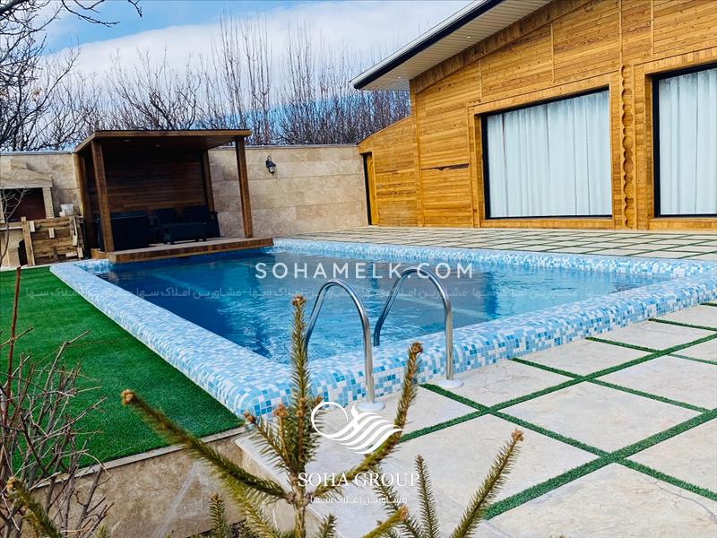 1100 متر باغ ویلای مشجر در منطقه باغ ویلایی ملارد ویلای شمالی 