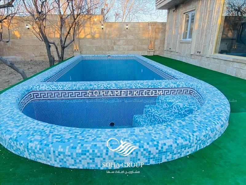 500 متر باغ ویلای نقلی در مهرچین ملارد 