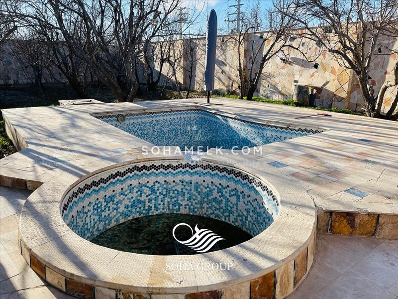 1550 متر باغ ویلا مشجر داخل شهرک ویلایی واقع در کردزار شهریار