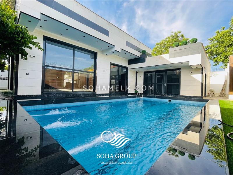 1700 متر باغ ویلای فوق العاده زیبا با طراحی مدرن در لم آباد ملارد