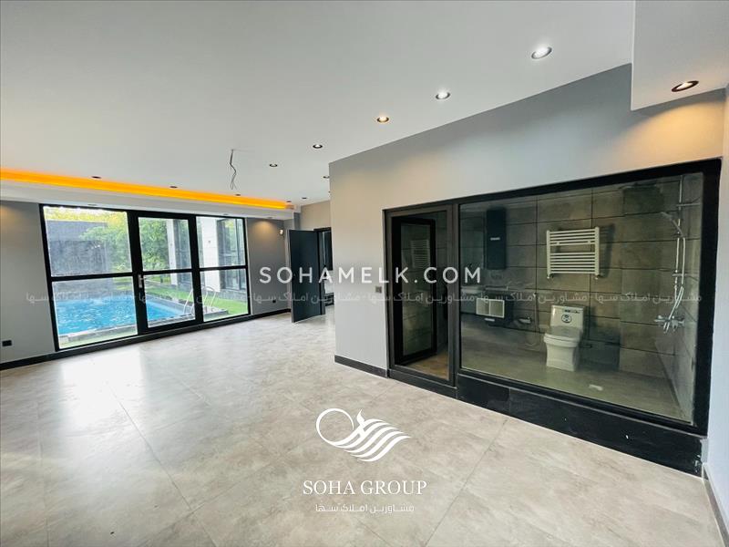 1700 متر باغ ویلای فوق العاده زیبا با طراحی مدرن در لم آباد ملارد