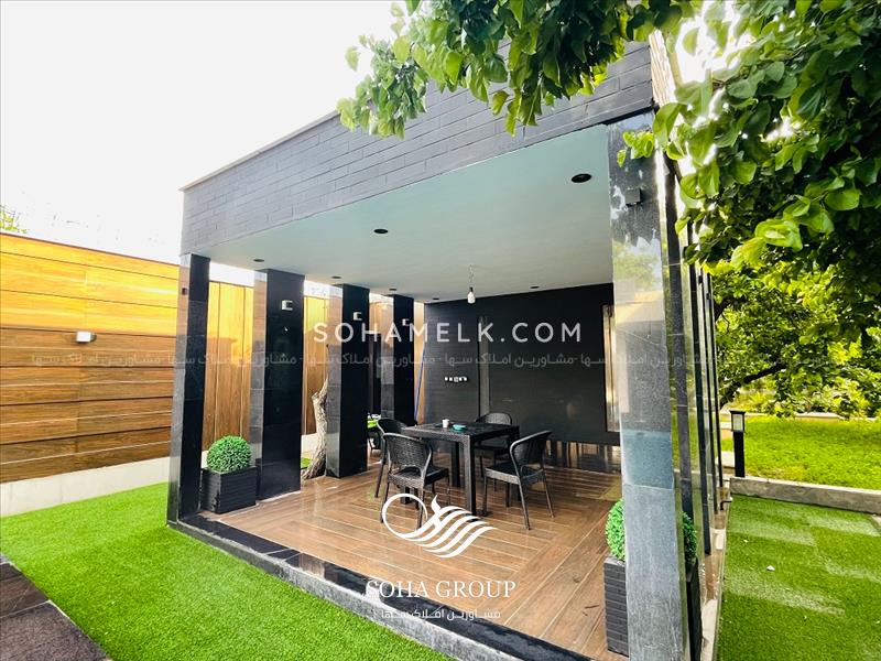 1700 متر باغ ویلای فوق العاده زیبا با طراحی مدرن در لم آباد ملارد