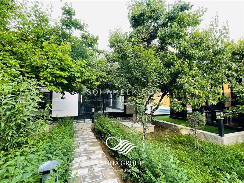 1700 متر باغ ویلای فوق العاده زیبا با طراحی مدرن در لم آباد ملارد