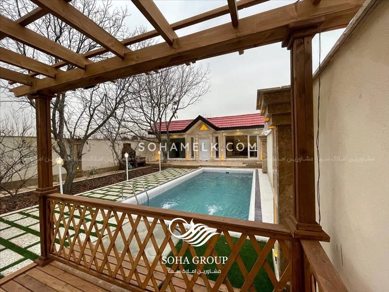 فروش باغ ویلای 500 متری بسیار شکیل در مهرچین ملارد 