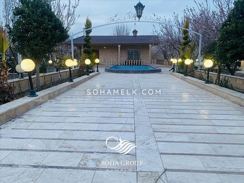 2000 متر باغ ویلای آباد  در محدوده باغات کردامیر شهریار