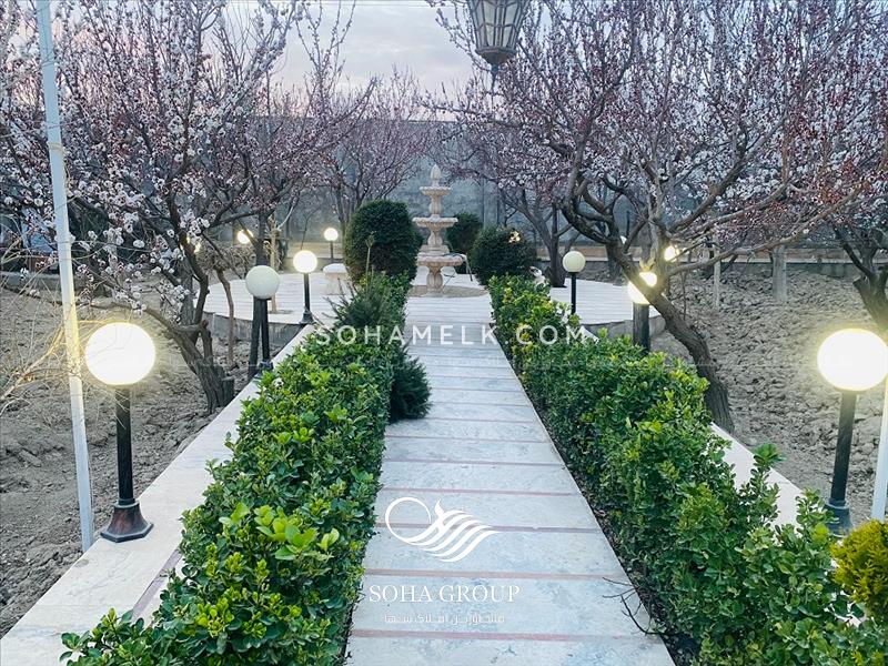 2000 متر باغ ویلای آباد  در محدوده باغات کردامیر شهریار