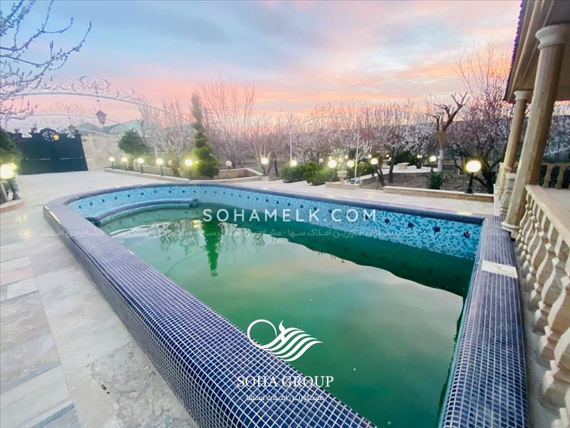 2000 متر باغ ویلای آباد  در محدوده باغات کردامیر شهریار