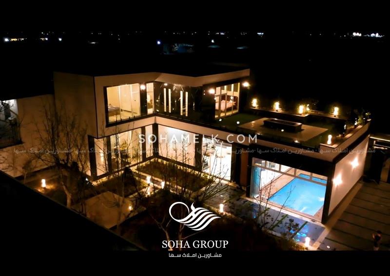 500 متر باغ ویلای فوق العاده لوکس و مدرن در محمدشهر کرج 