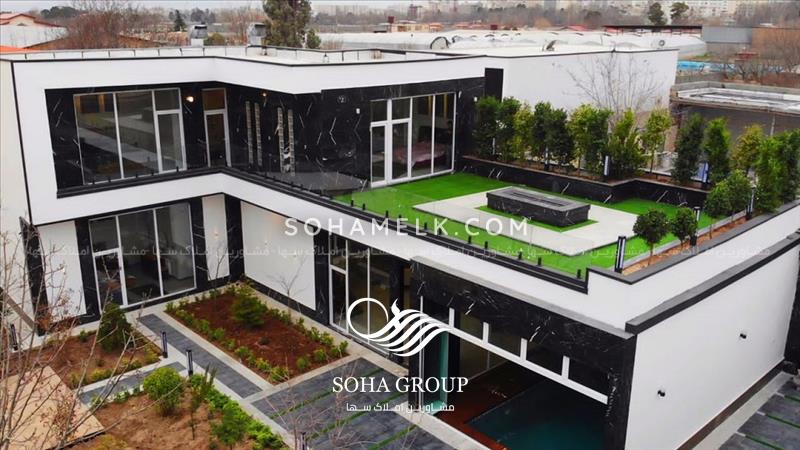 500 متر باغ ویلای فوق العاده لوکس و مدرن در محمدشهر کرج 