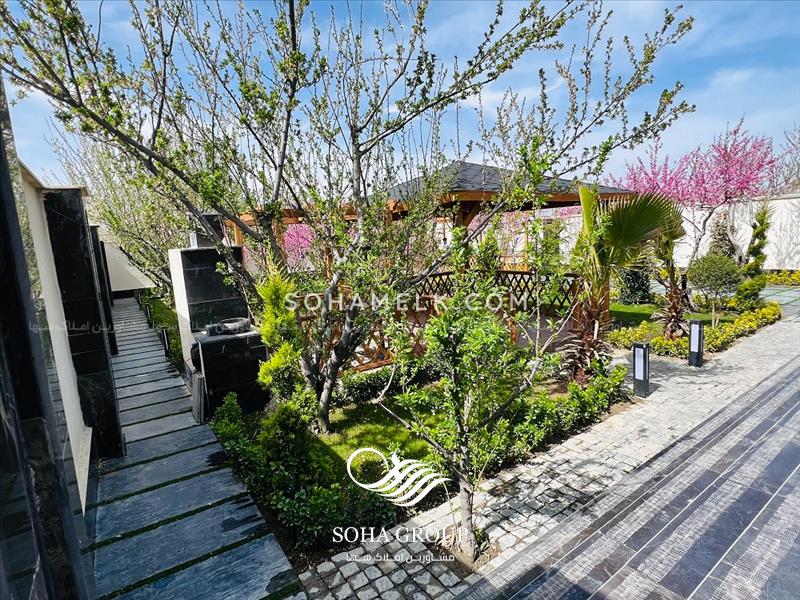 650 متر باغ ویلای نقلی سوپر لوکس در منطقه ویلایی نشین سرخاب جنوب کردان کرج 